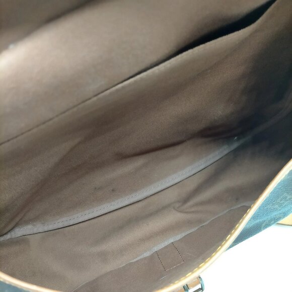 Authentic Louis Vuitton Saumur 35 Brown Monogram Crossbody Bag mon663-110925 - Picture 11 of 16